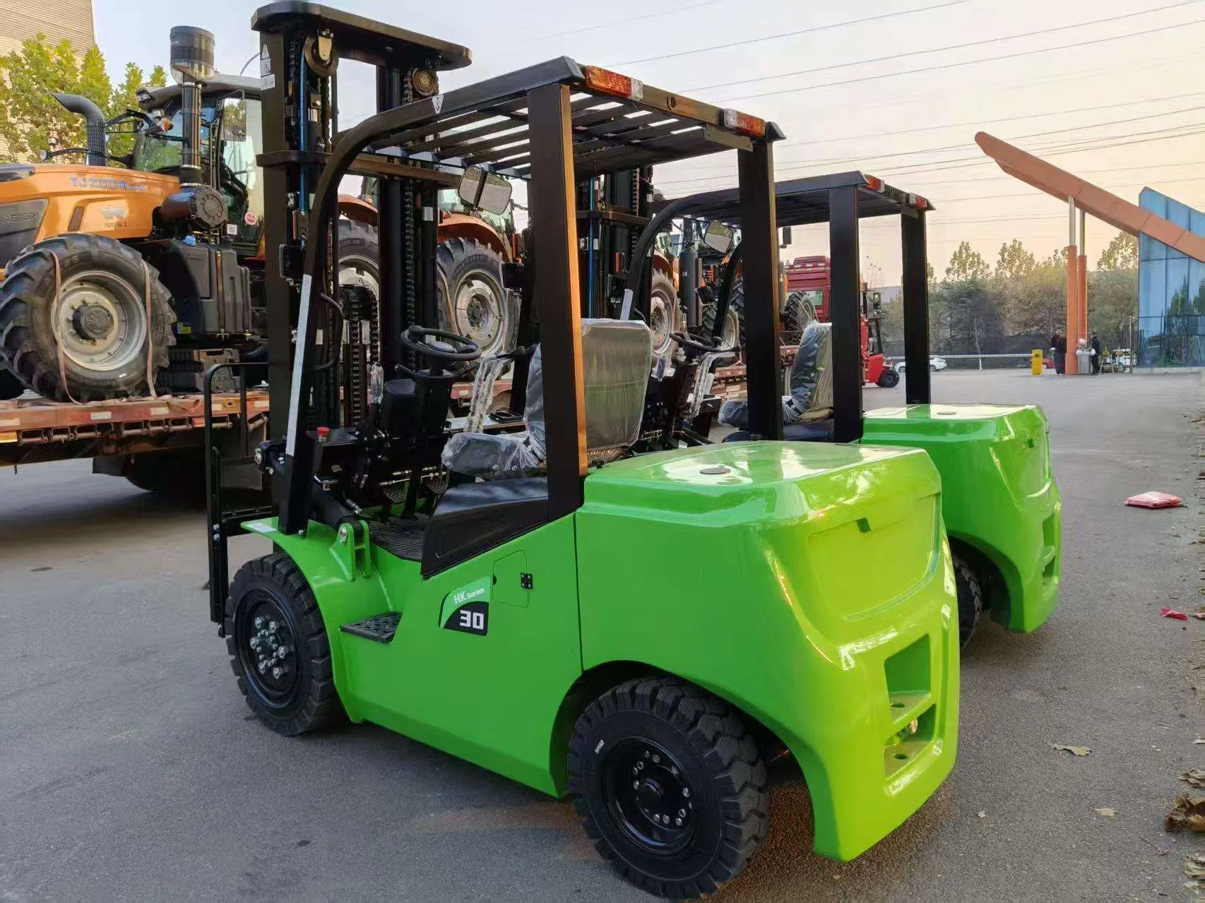 Heli Factory Price Electric Forklift Lithium Battery Forklift 3000kg 3 Ton Capacity 6000mm Lifting Height Powered Mini Forklift Truck