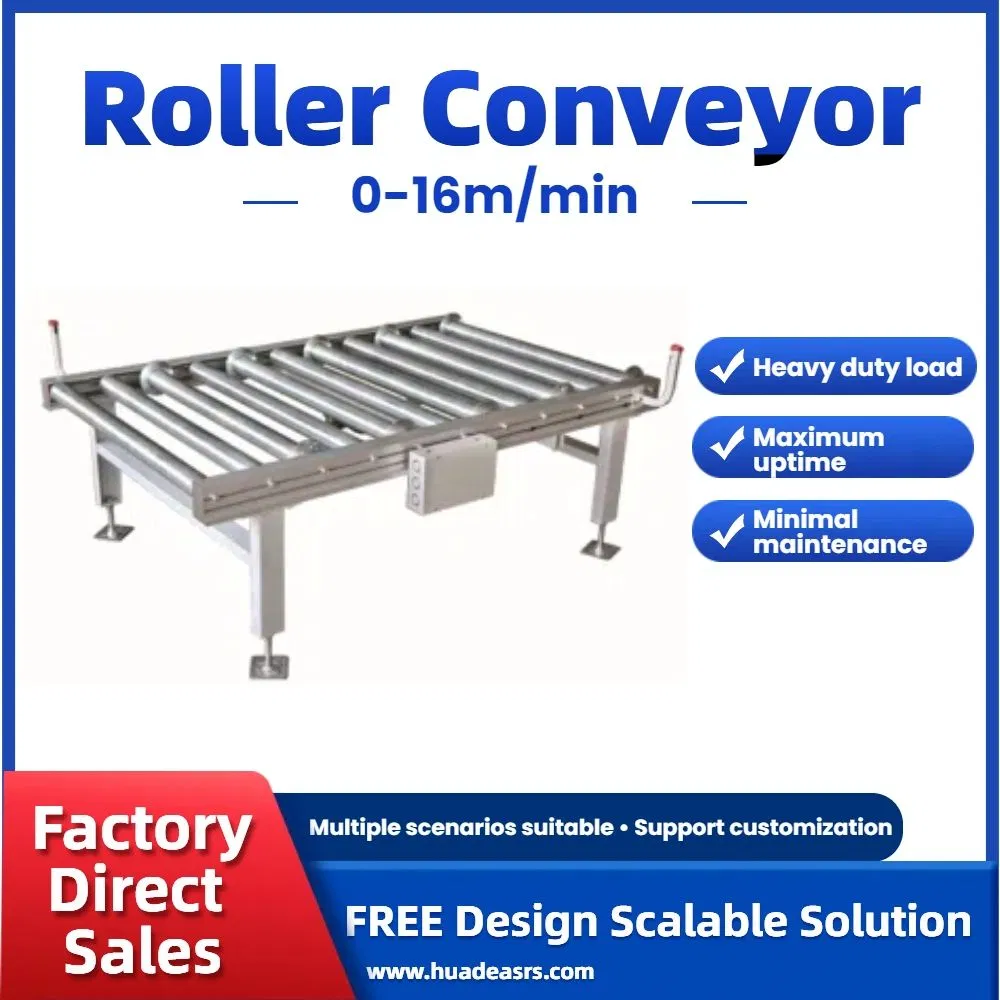 Automated Pallet Conveyor System with PLC Control for Smart Warehouses