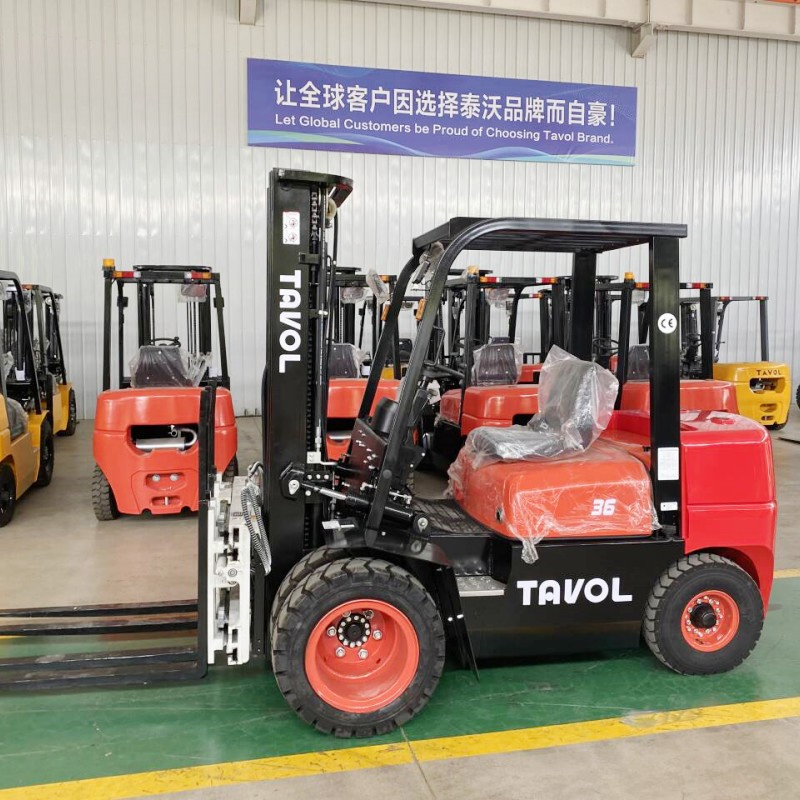 Counterbalance Forklift New Forklifts 2.5 Ton 3 Ton Chinese Supplier Multifunctional Mini Diesel Forklift Truck Price with Euro5