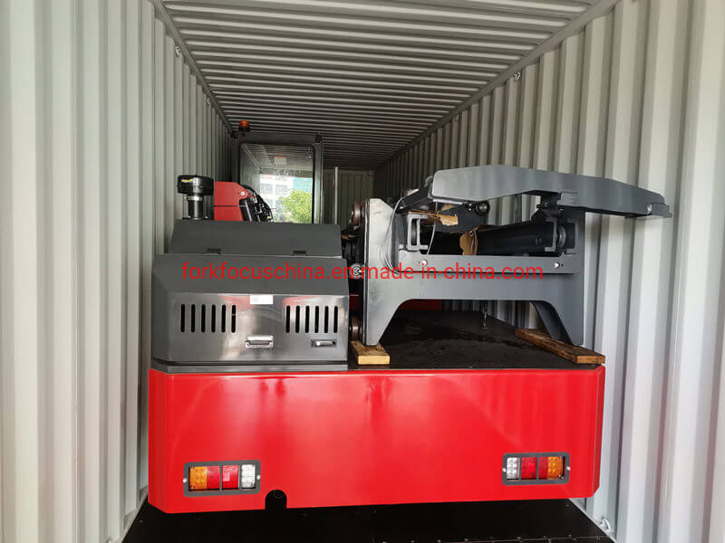 Hydraulic Side Loader 3t Side Loader Forkfocus Diesel Forklift Work for Factory Forklift Dealer in Automotive Industry
