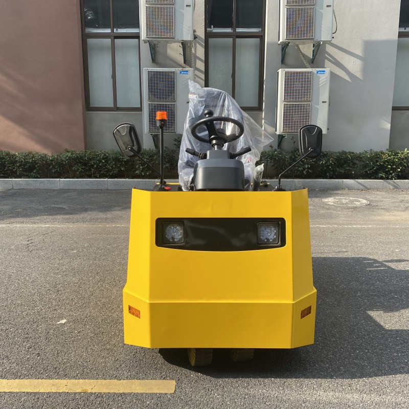 3 5 6 7 10 Ton Warehouse Electric Tow Tug Tractor Mover for Carrying Trolley Cart