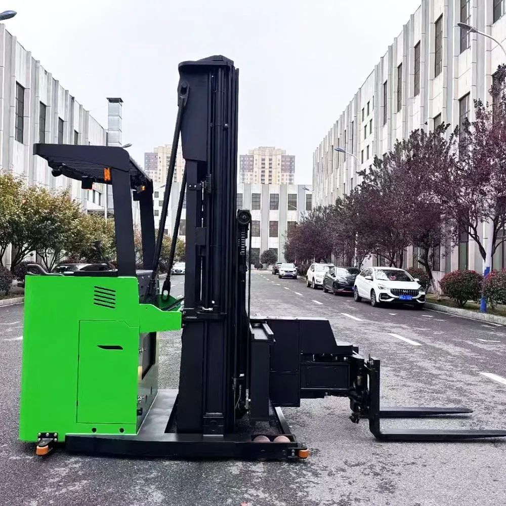 1.5 Ton Narrow Aisle 3 Way Forklift Truck Electric Reach Forklift