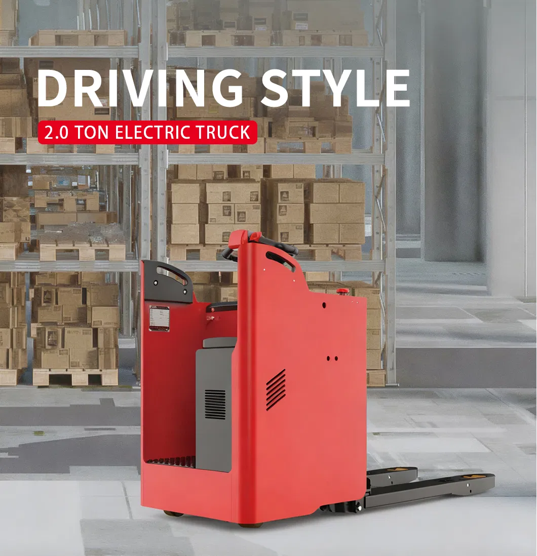 Lithium Battery Rider Pallet Truck