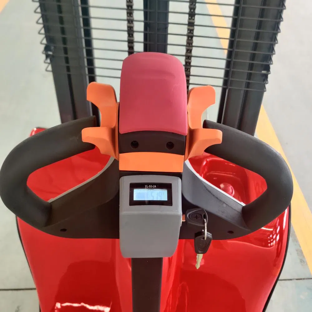 1.5ton Walk Behind Electric Pallet Stacker Pallet Truck for Warehouse