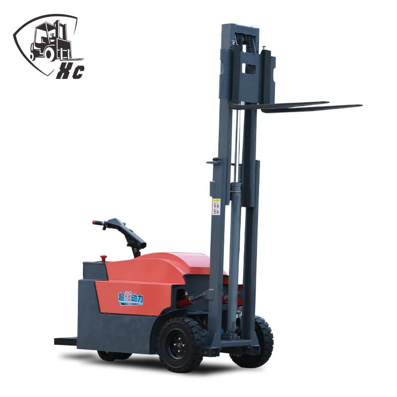 Warehouse Equipment 2ton Reach Stacker Narrow Aisle Full Electric Reach Truck
