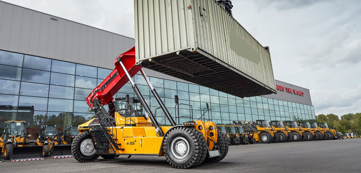 15m High Stability 45ton Container Reach Stacker Srsc4535g5-S with High Performance