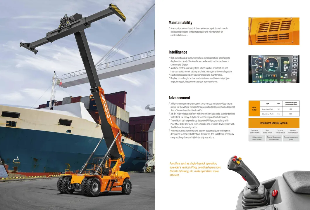 Reach Stacker Detail 3