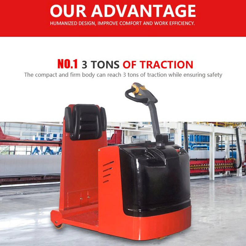 High-Efficiency Electric Tow Tractor for 2ton and 3ton Loads