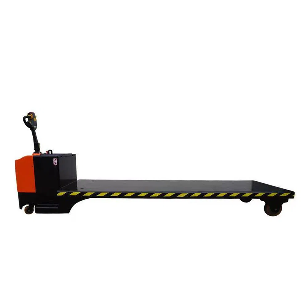 3t Electric Pallet Truck Stacker Forklift with Plate Table for Warehouse