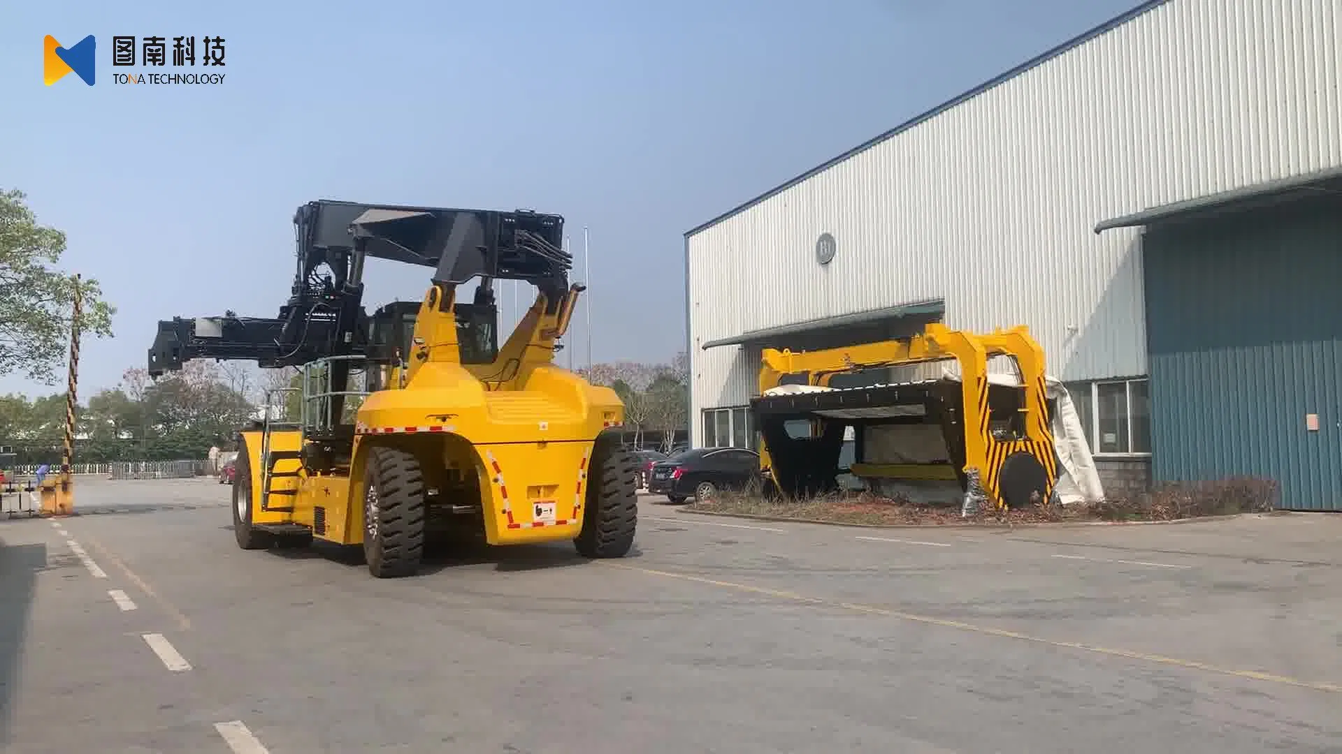 Reach Stacker High Stacking Layer, High Utilization Rate of Reactor