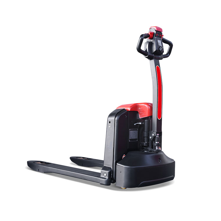 Warehouse Equipment Full Stacker 2000kg Lithium Battery Electric Pallet Truck