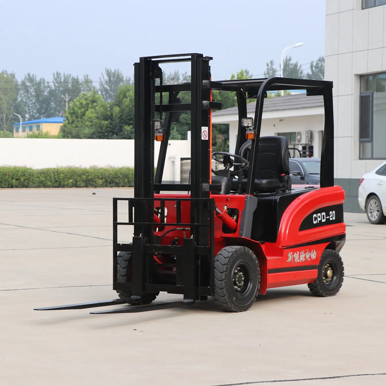 Mini/Small Battery Wheel Container Hydraulic Reach Side Loader Offroad All Terrain Warehouse Delivery off Delivery Rough Electric Forklift with CE/EPA Certified