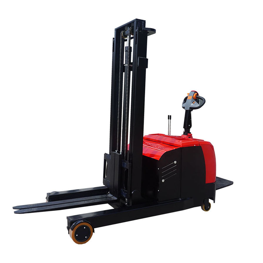 1.5t/2t Electric Stacker Stand-on Type Counterbalance Forklift for All Pallets