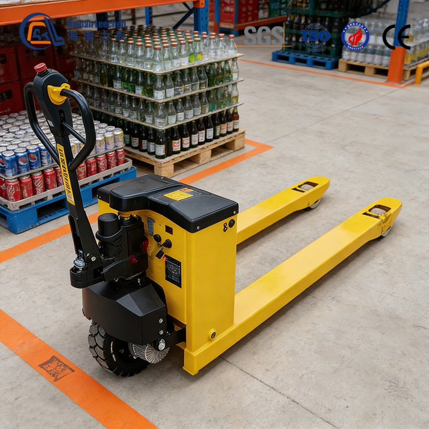 Heavy Duty Manual Electric Pallet Forklift of Lithium Lead Acid Truck 2.0ton