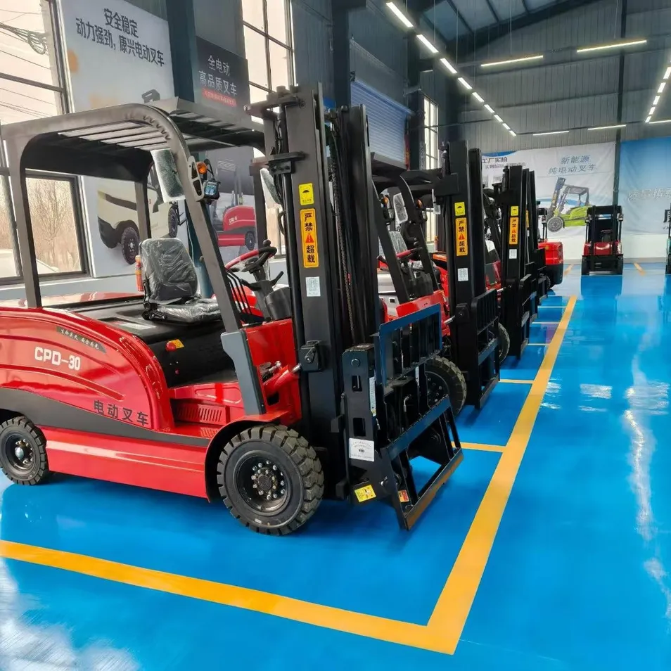 Electric Forklift Detail View