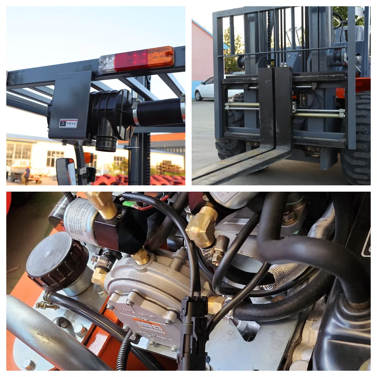 Detailed Forklift View