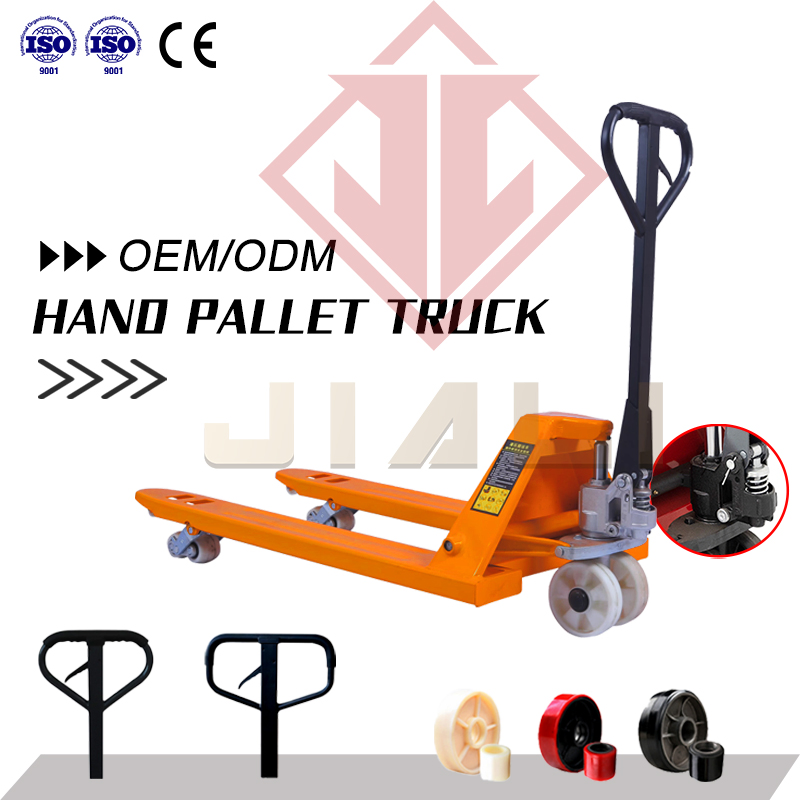 3t Heavy Duty Trolley Hydraulic Manual Lift Forklift Truck Hand Pallet Jack
