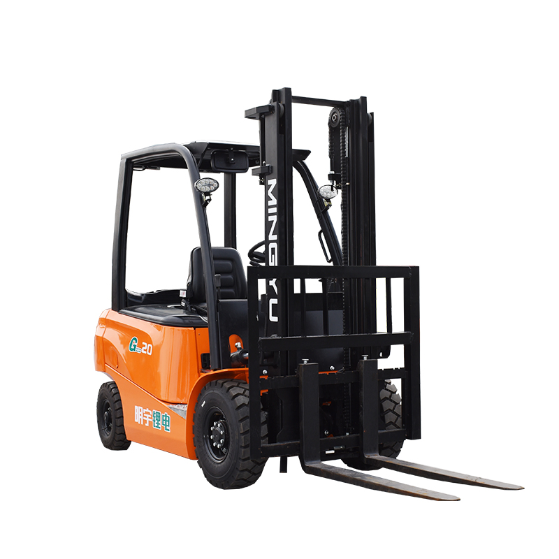 Mingyu Factory Price 2/3/Ton 2000kg with Side Shift and Solid Tyres Counterbalance Mini Full Electric Forklift Price for Brand New Electric Fork Lift