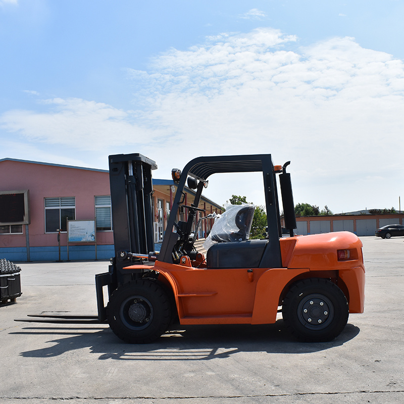 7ton Telehandler/Toyota/Hangcha/Tcm/Heli/JAC Mini Diesel Fork Lift Side Loader Electric Reach Forklift