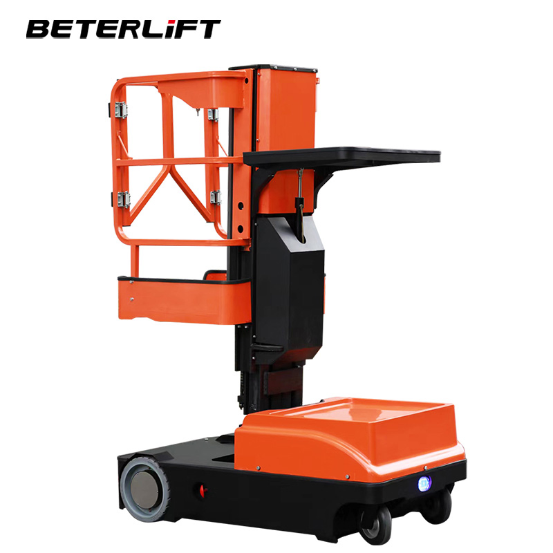 New Design Electric Order Picker 5-6m 240kg CE Compact Warehouse Pickers Crown Order Picker Order Picking Forklift Truck