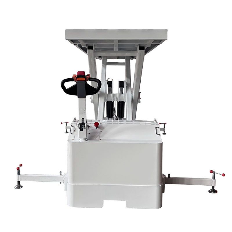 Warehouse Electric Pallet Truck Platform Lifting Pallet Truck High Lift Capacity Electric Pallet Truck