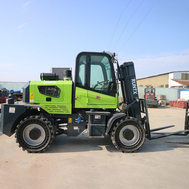 Promotion Price Rough Terrain Forklift 3 Ton 3.5 Ton 4 Ton 5 Ton Rear Forklift Diesel for Sale