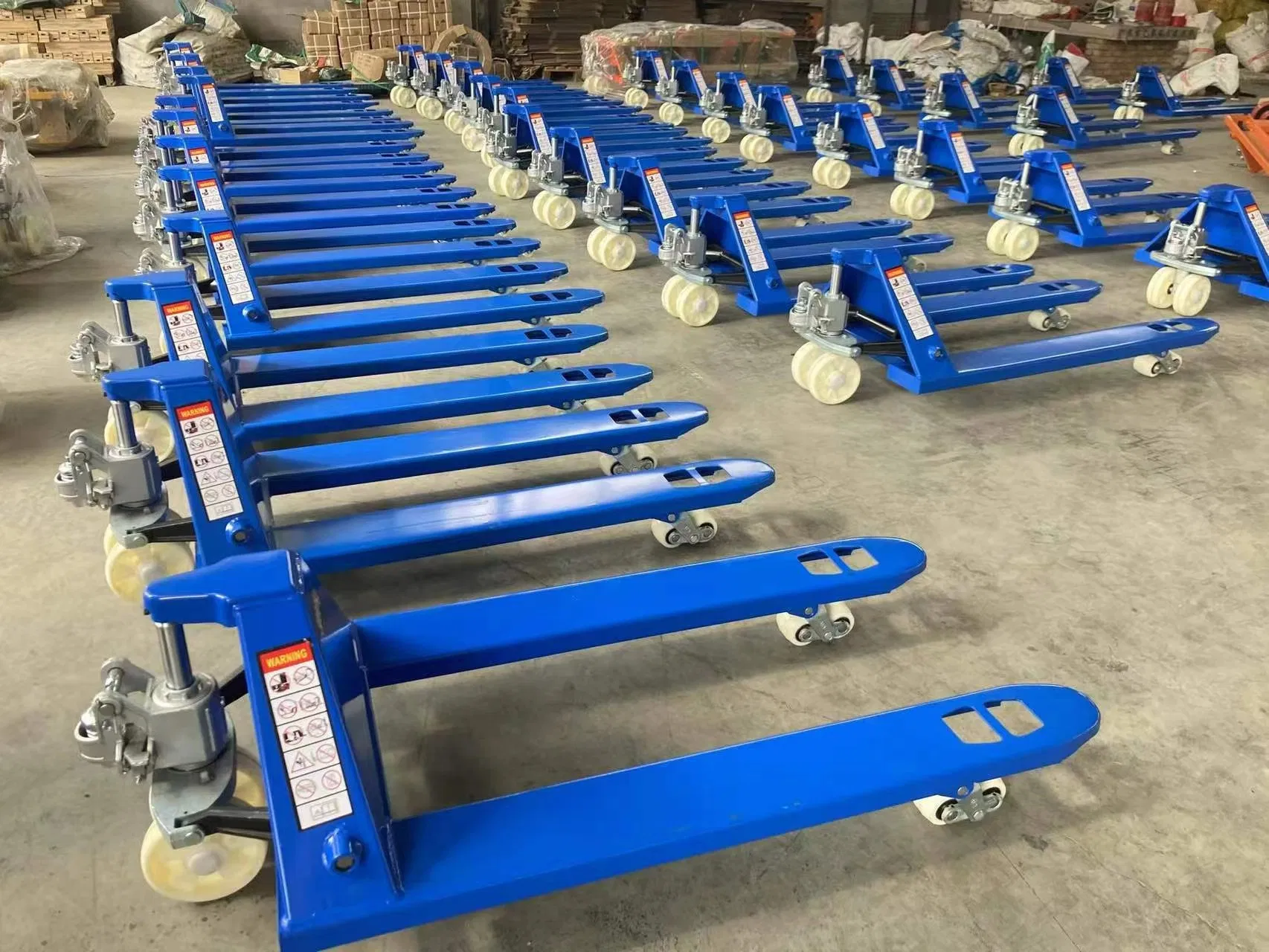 Explosive Models Forklift Convenient and Labor-Saving Center Rider Quick Lift Hand Pallet Truck