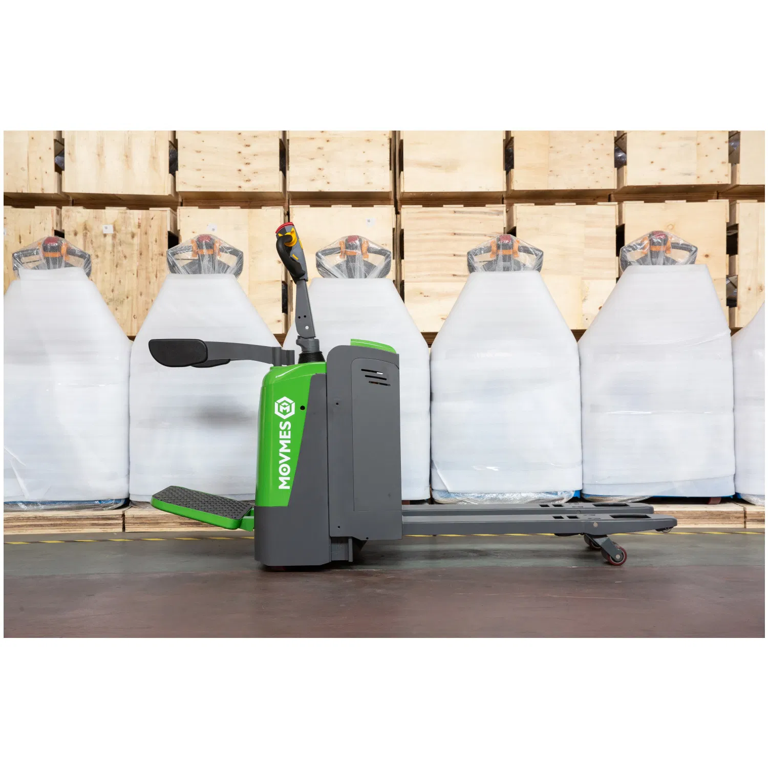 2ton 2000kg Economical Rider Type Electric Pallet Truck AC Motor