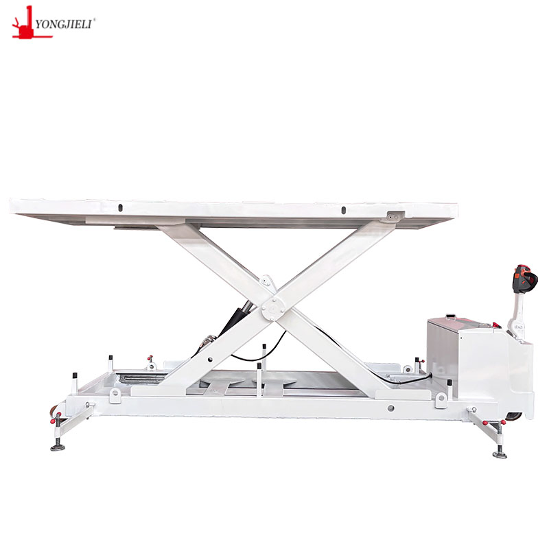 High Lift Pallet Jack Warehouse Pallet Truck Electric Platform Lifting Truck