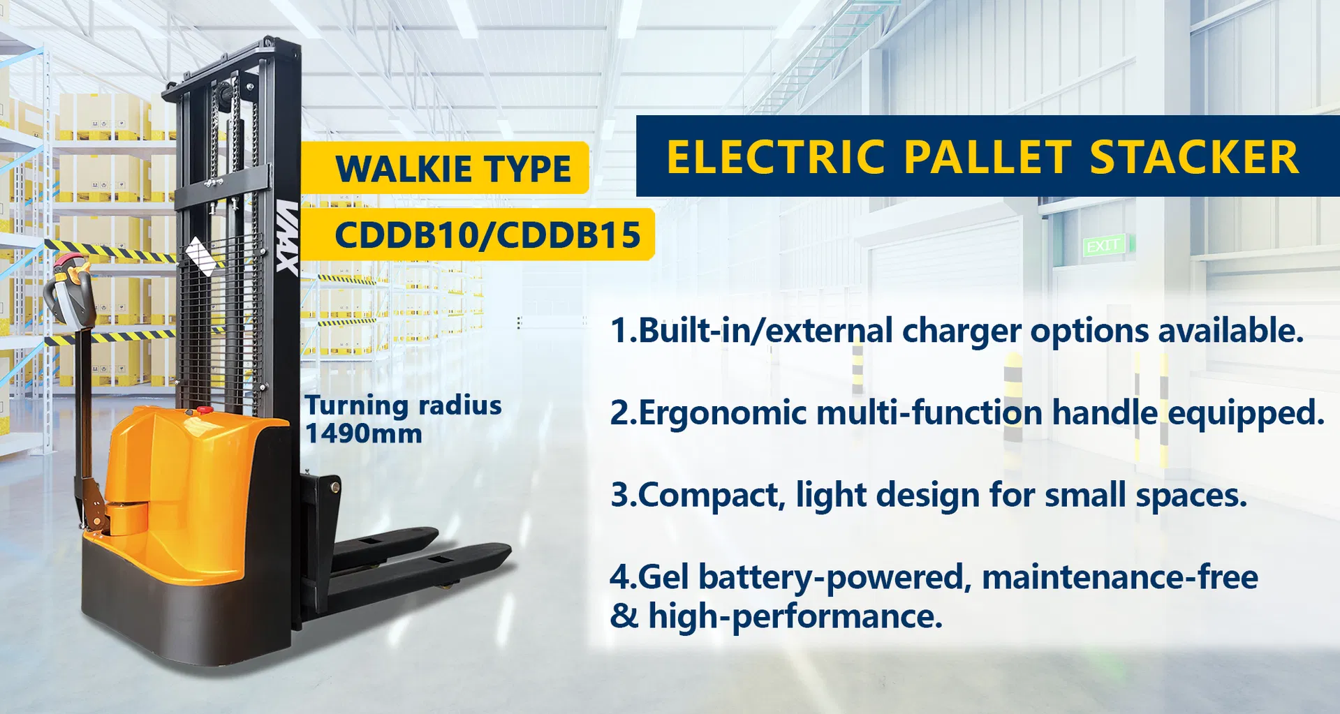 Electric Pallet Stacker