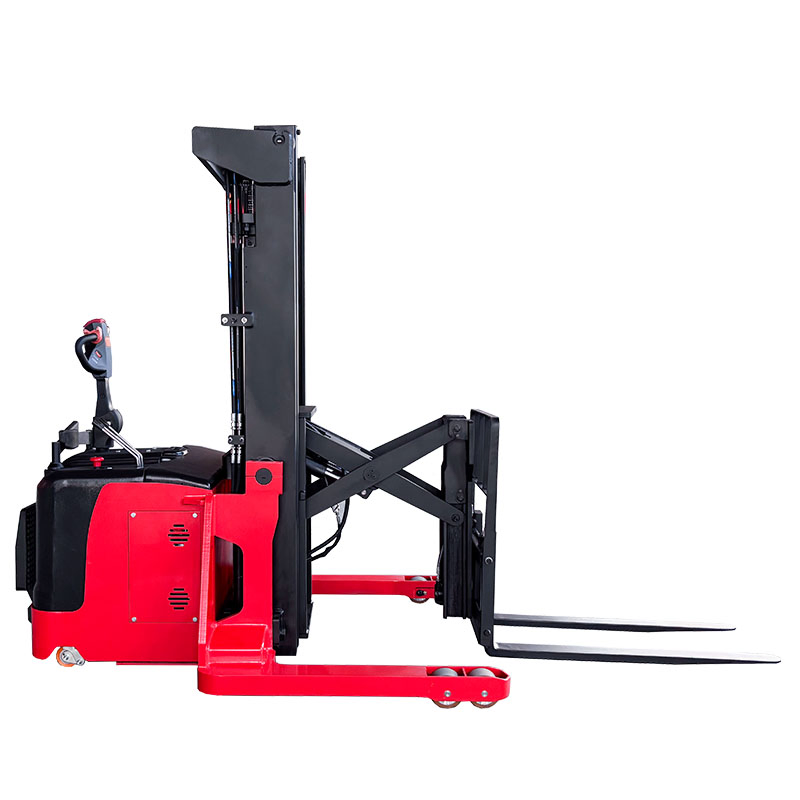 2000kg Capacity Reach Stacker Warehouse Reach Truck Scissor Lift Pallet Truck