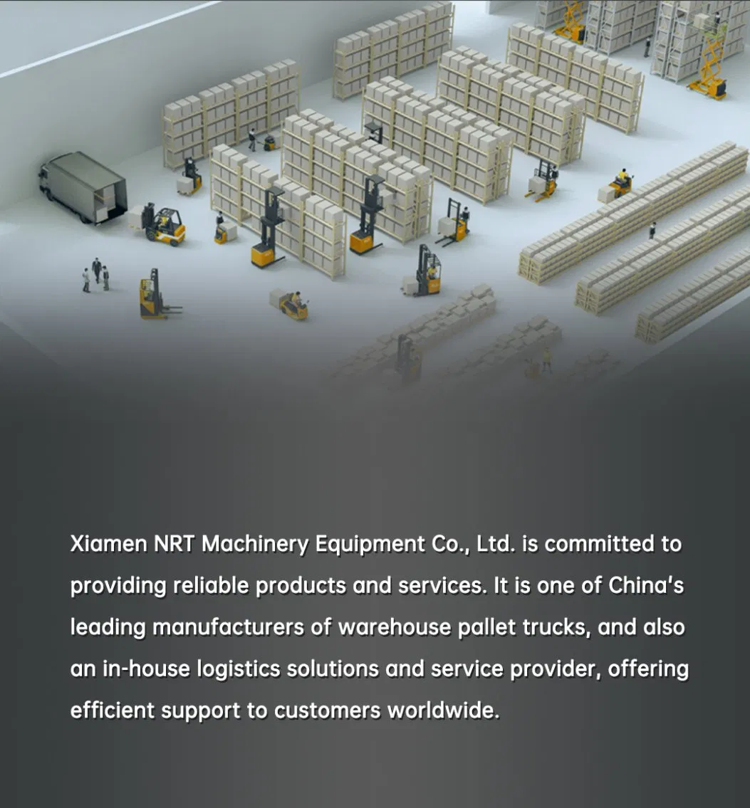 Hot Sales 0.2ton Battery Order Picker Picking Truck Two-Hand Operation