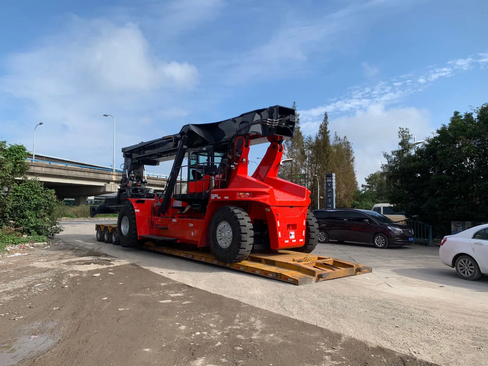 High Effective 45t Containers Reach Stacker