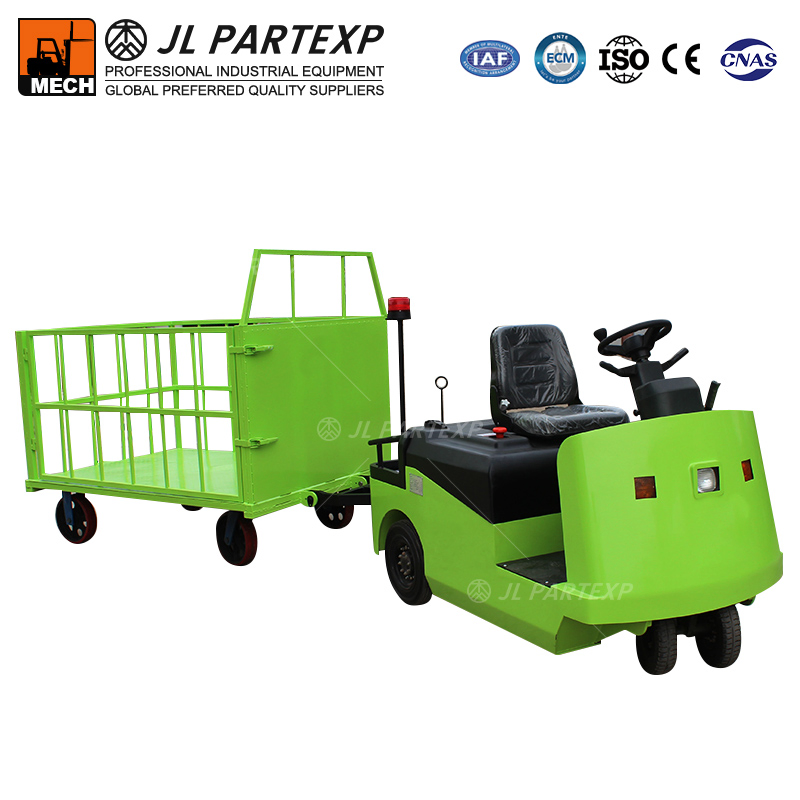 China Best Price Electric Three Wheeled Car Tow Tug Dolly Tow Truck Electric Towing Tractor with China Direct Sale Price