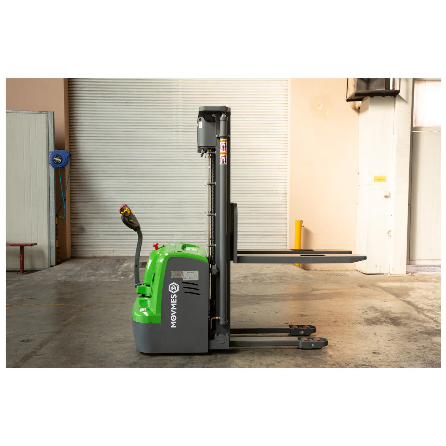 High Quality 1.0ton/1.5ton with 1.6/2.5/3.0m Full Self Lifting Height Economic Walkie Hydraulic Truck/Pallet Electric Stacker Price for Warehouse/Forklift