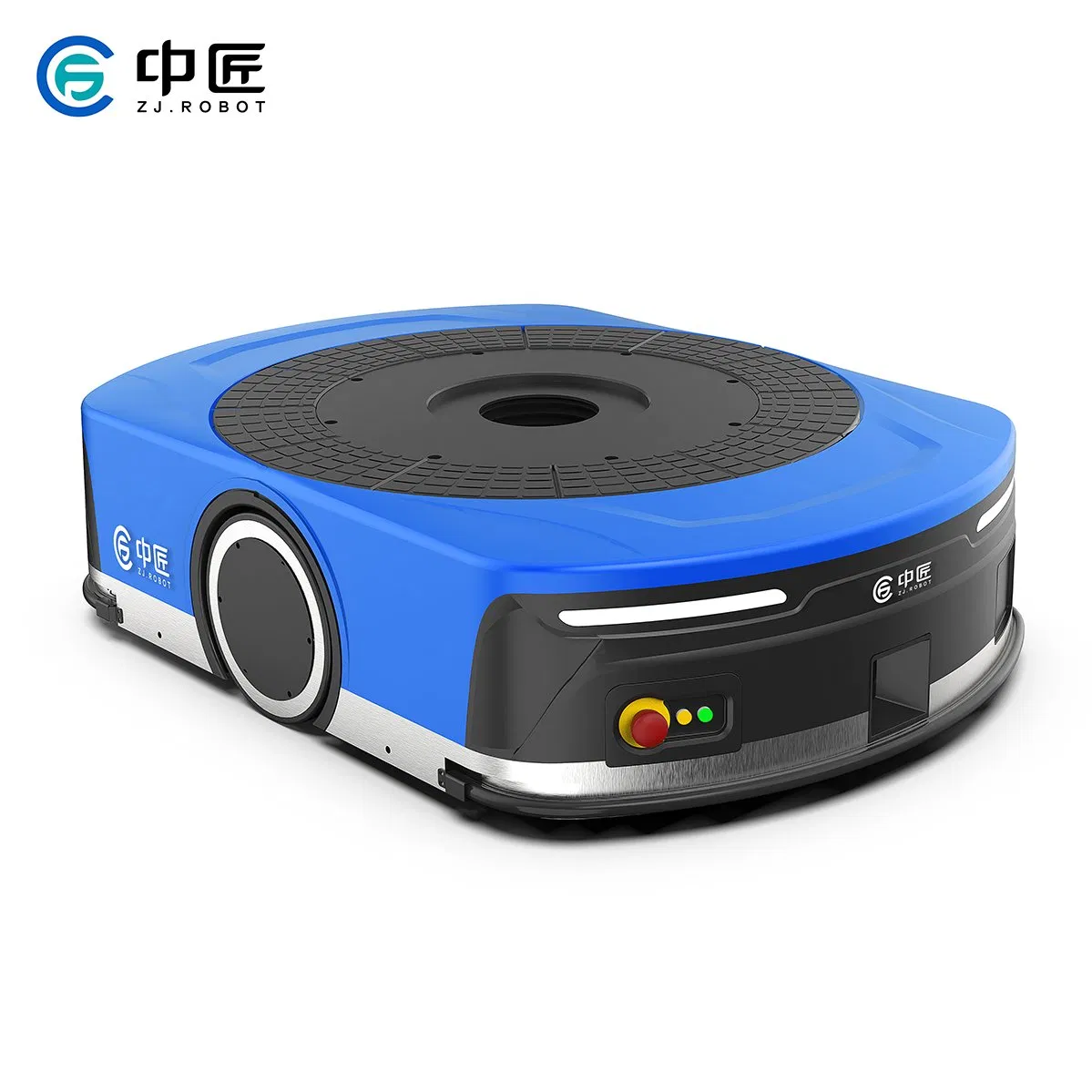 Zj Robot 500kg Unmanned Two-Way Magnetic Tape Guided Backpack Agv Delivery Robot