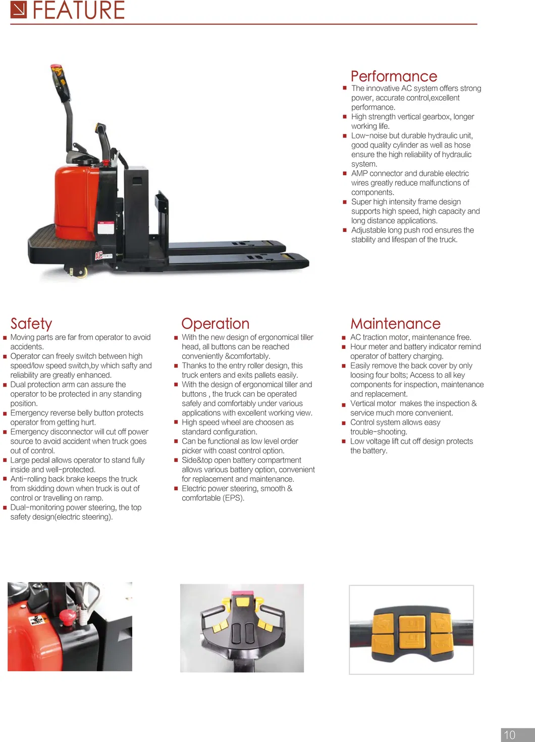 Electric Pallet Truck Details 1