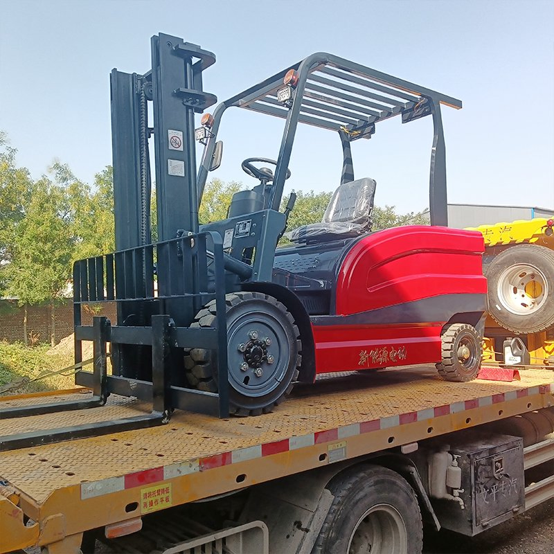 High-Performance Electric Reach Stacker for Efficient Warehouse Transport