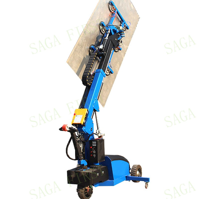 Indoor and Outdoor Vacuum Glass Lifter with Battery Flip and Rotation Vacuum Glass Lifter