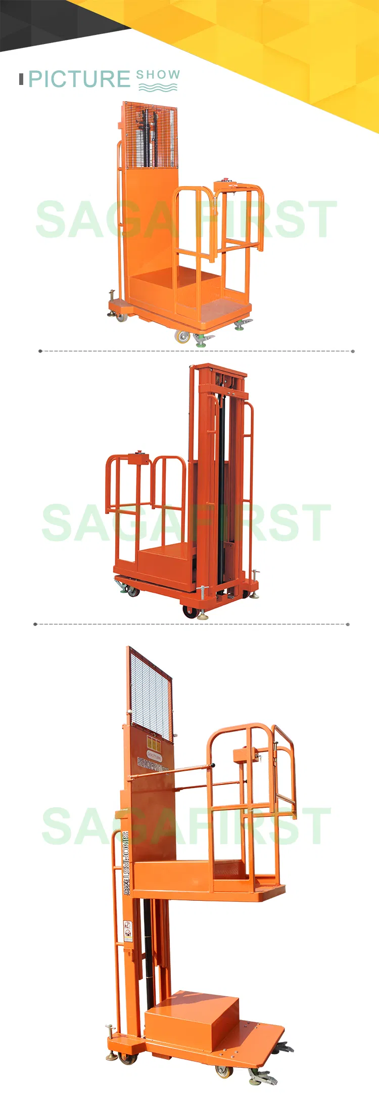 Semi Electric Order Picker