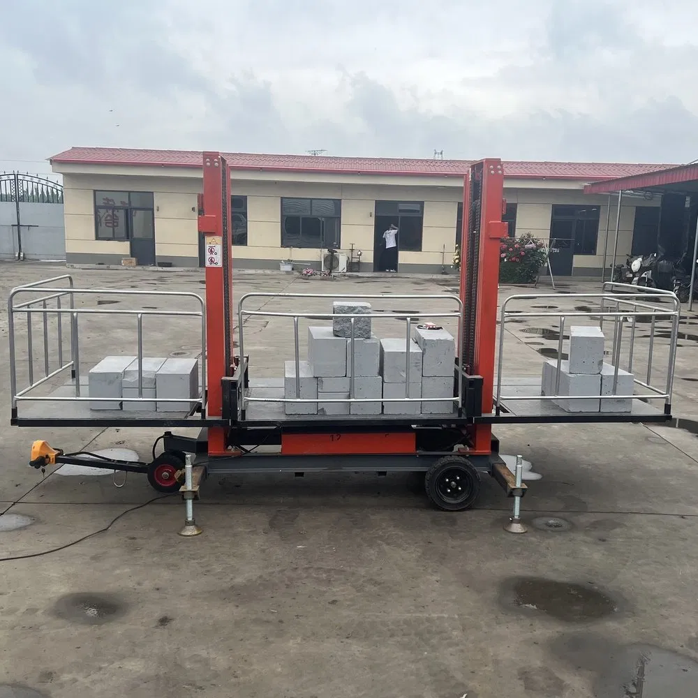 Fork Lift Order Picker for Heavy Duty Warehouse Material Transport