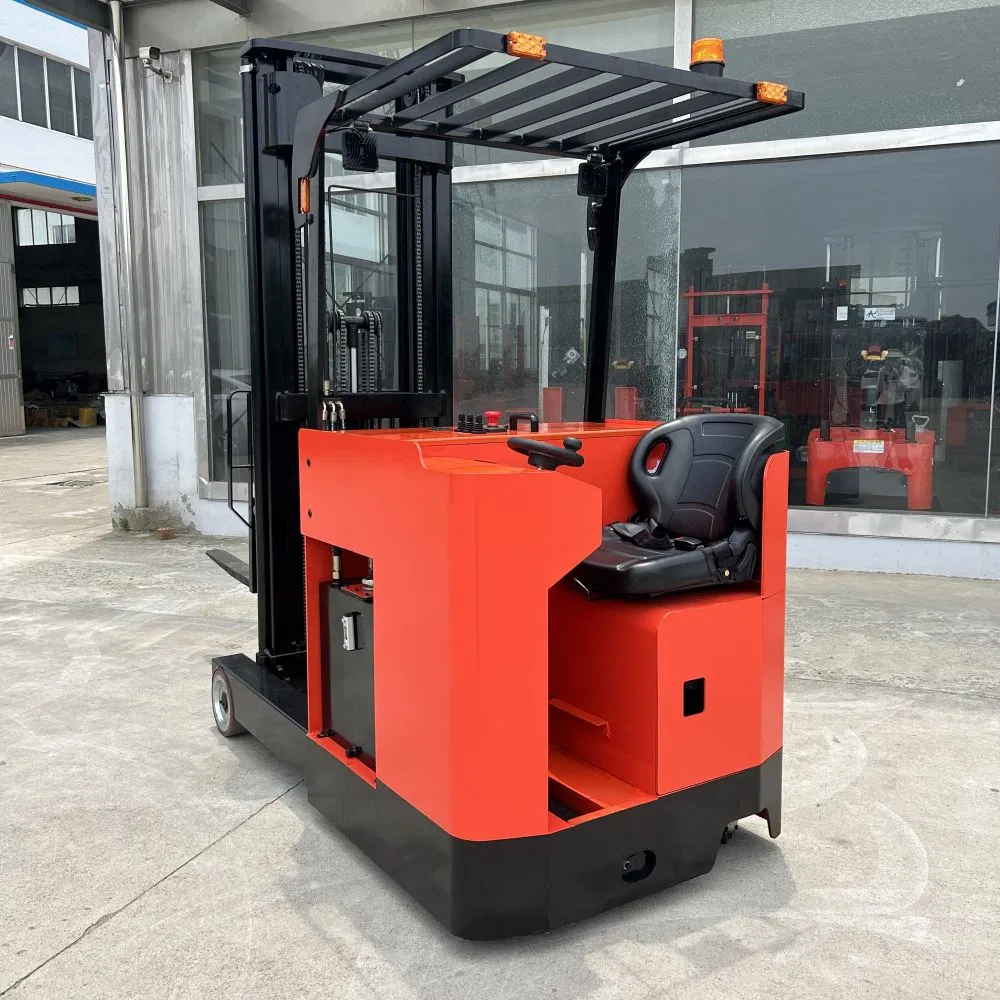 1000kg 3m/6m Side Loader Stacker Electric Pallet Truck Reach Multi Directional Forklift