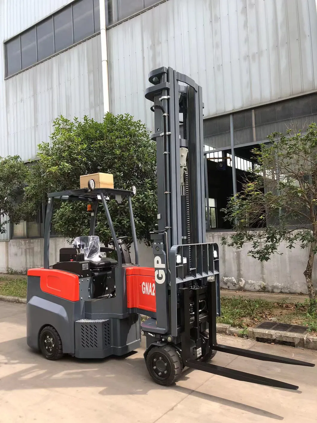Narrow Aisle Forklift View 1
