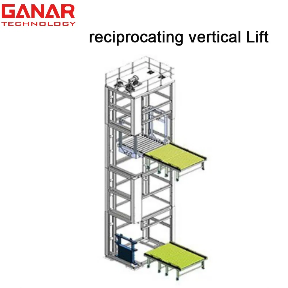 Smart Automatic Vertical Cargo Lift System for Efficient Transport