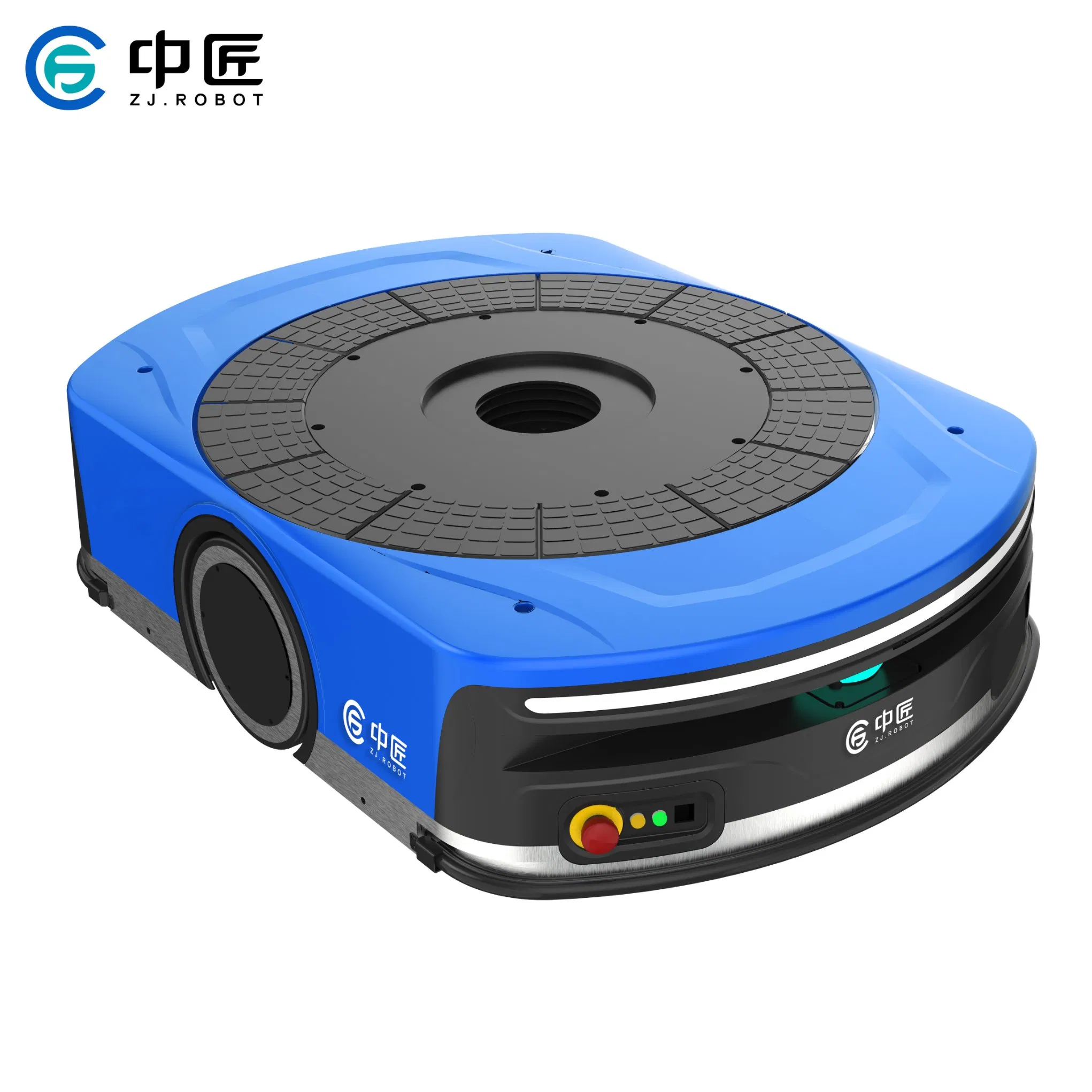 Zj Robot 500kg Unmanned Two-Way Magnetic Tape Guided Backpack Agv Delivery Robot