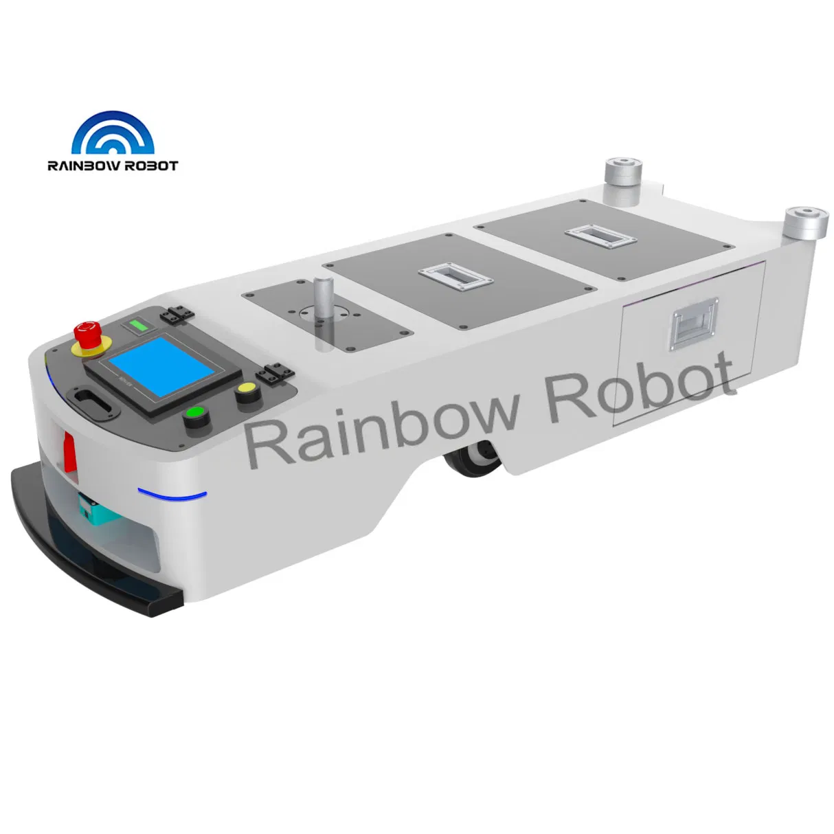 Custom Latent Lifting Autonomous Mobile Automated Guided Vehicle AMR Agv Warehouse Robot Agv