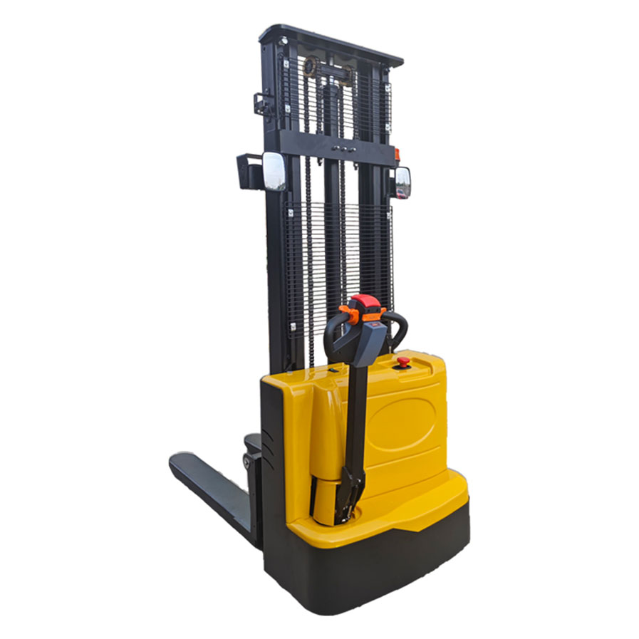 1.5t 3m Heavy Load Electric Stacker with Stable Lifting Performance Walkie Electric Stacker