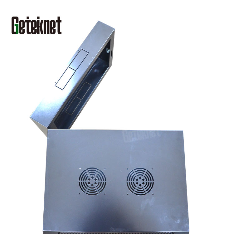 Geteknet OEM ODM High Quality 19 Inch Metal Part Network Server Case Rack Mount Server Cabinet with Lock for Indoor