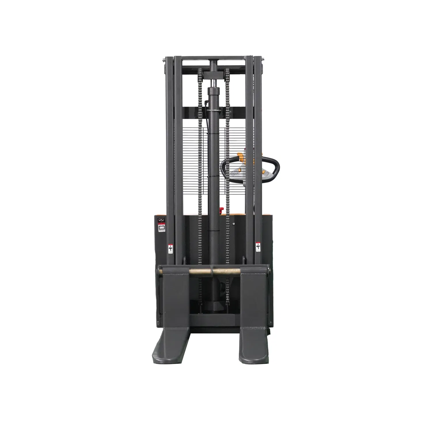 1.5 Ton Semi Electric Container Reach Pallet Battery Power Forklift Truck Lift Height 3 Meter 4 Meter 5.5 Meters AC Motor Hand Manual Walkie Drum Stacker