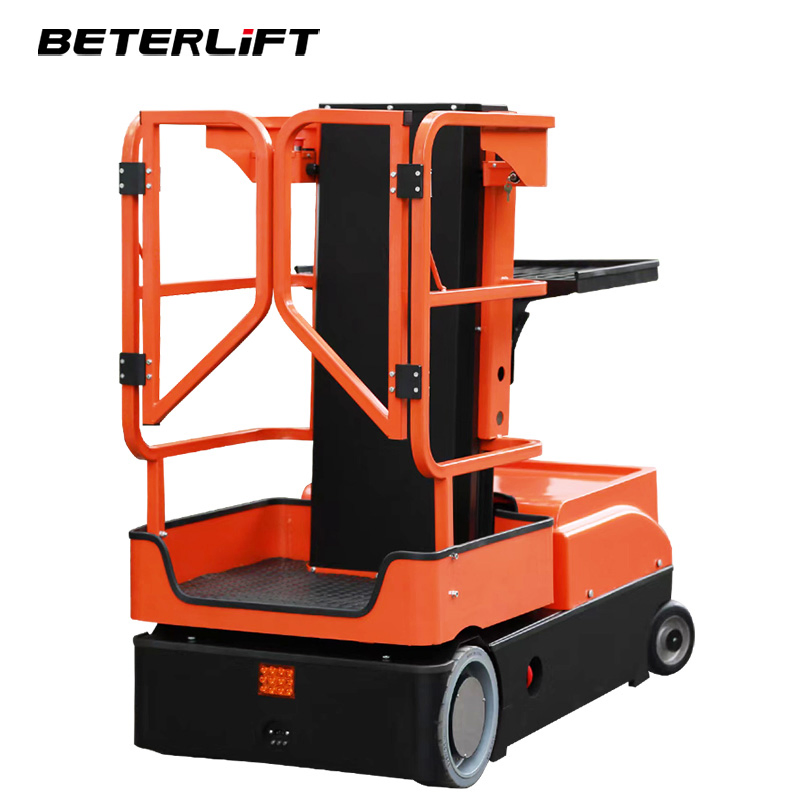 New Design Electric Order Picker 5-6m 240kg CE Compact Warehouse Pickers Crown Order Picker Order Picking Forklift Truck